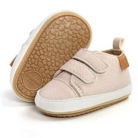SOFMUO Unisex Baby Boys Girls Leather Sneakers Infant Moccasins Toddler Shoes (Beige 6-12 Month)
SOFMUO Unisex Baby Boys Girls Leather Sneakers Infant Moccasins Toddler Shoes (Beige 6-12 Month)