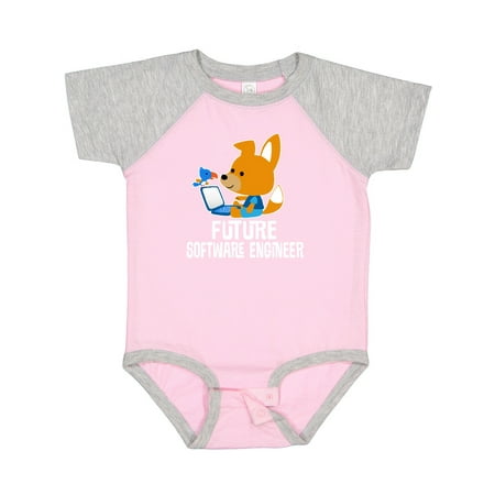 Inktastic Future Software Engineer Gift Baby Boy or Baby Girl Bodysuit