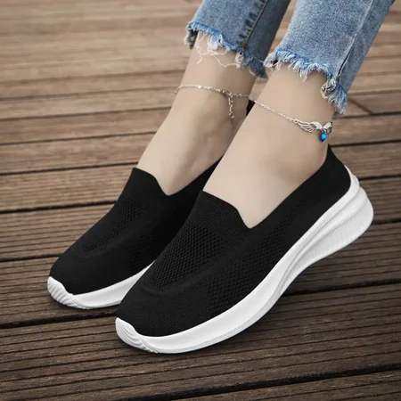 Lightweight Mesh Sneakers Breathable Mesh Slip-on Running Shoes Casual & Stylish Shoes For Every Day Women‘s Footwear
Lightweight Mesh Sneakers Breathable Mesh Slip-on Running Shoes Casual & Stylish Shoes For Every Day Women‘s Footwear