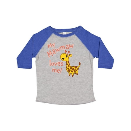 Inktastic My Mawmaw Loves Me- Cute Giraffe Gift Toddler Boy or Toddler Girl T-Shirt
Inktastic My Mawmaw Loves Me- Cute Giraffe Gift Toddler Boy or Toddler Girl T-Shirt
