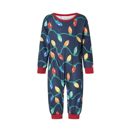 Family Matching Christmas Pajamas Colorful String Lights Pattern Long Sleeve Tops and Pants Xmas Sleepwear
Family Matching Christmas Pajamas Colorful String Lights Pattern Long Sleeve Tops and Pants Xmas Sleepwear