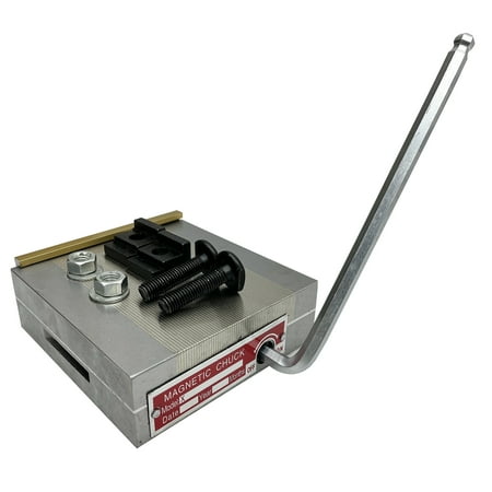 PreAsion Permanent Magnetic Chuck 6x6 inch for Grinding Milling Machine