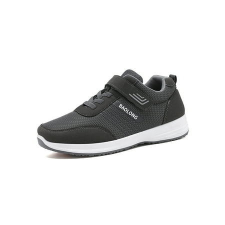 Wazshop Mens Athletic Shoes Breathable Trainers Sports Sneakers Lightweight Non-Slip Walking Shoe Unisex Hook And Loop Low Top Gray Men 8.5
Wazshop Mens Athletic Shoes Breathable Trainers Sports Sneakers Lightweight Non-Slip Walking Shoe Unisex Hook And Loop Low Top Gray Men 8.5