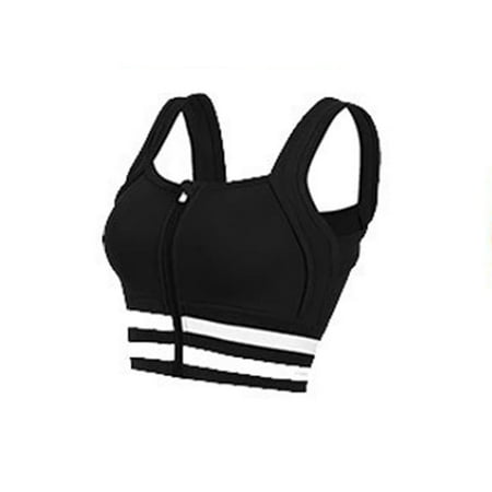 NLAGER Sports Bra Sports Bra Breathable Non-slip Polyester Front Zipper Athletic Vest Sportswear Bra for Fitness
NLAGER Sports Bra Sports Bra Breathable Non-slip Polyester Front Zipper Athletic Vest Sportswear Bra for Fitness