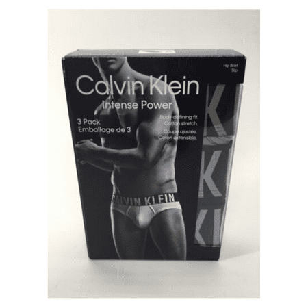 Calvin Klein Intense Power Men Cotton Stretch Hip Brief 3-Pack Multicolor Lg
Calvin Klein Intense Power Men Cotton Stretch Hip Brief 3-Pack Multicolor Lg