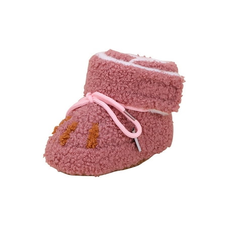 Eloshman Girls Boys Fleece Boots Magic Tape Ankle Boot Soft Sole Crib Shoes Casual Non-slip Plush Lining Winter Bootie Warm Booties Purple 4C
Eloshman Girls Boys Fleece Boots Magic Tape Ankle Boot Soft Sole Crib Shoes Casual Non-slip Plush Lining Winter Bootie Warm Booties Purple 4C