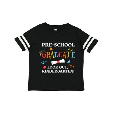 Inktastic Pre-School Graduate Look Out Kindergarten! Gift Toddler Boy or Toddler Girl T-Shirt
Inktastic Pre-School Graduate Look Out Kindergarten! Gift Toddler Boy or Toddler Girl T-Shirt