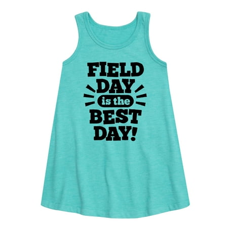 Instant Message - Field Day Is The Best Day - Toddler and Youth Girls A-line Dress
Instant Message - Field Day Is The Best Day - Toddler and Youth Girls A-line Dress