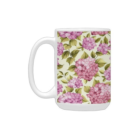 Shabby Chic Decor Organze Rose Like Flower with Leaves Branches Image es Baby Pink Lilac Pale Green Ceramic Mug (15 OZ) (Made In USA)
Shabby Chic Decor Organze Rose Like Flower with Leaves Branches Image es Baby Pink Lilac Pale Green Ceramic Mug (15 OZ) (Made In USA)