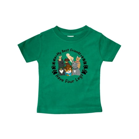 Inktastic My Best Friends Have 4 Legs with Cute Dog Family Gift Baby Boy or Baby Girl T-Shirt
Inktastic My Best Friends Have 4 Legs with Cute Dog Family Gift Baby Boy or Baby Girl T-Shirt