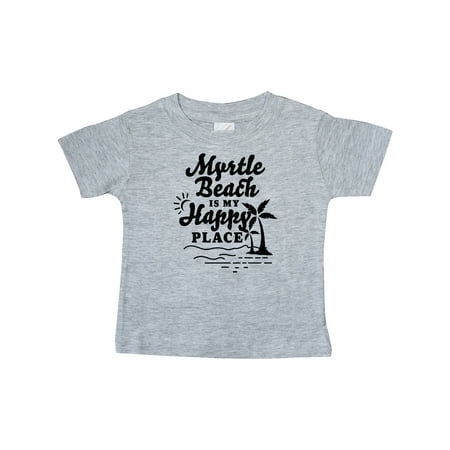 Inktastic Myrtle Beach is My Happy Place with Palm Trees Gift Baby Boy or Baby Girl T-Shirt
Inktastic Myrtle Beach is My Happy Place with Palm Trees Gift Baby Boy or Baby Girl T-Shirt