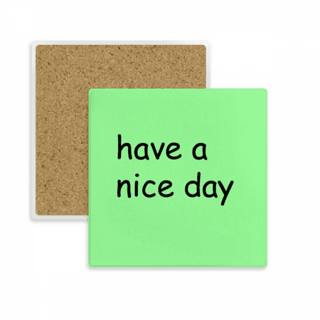 Nice Day New Day Art Deco Fashion Coaster Cup Mat Mug Subplate Holder Insulation Stone
Nice Day New Day Art Deco Fashion Coaster Cup Mat Mug Subplate Holder Insulation Stone