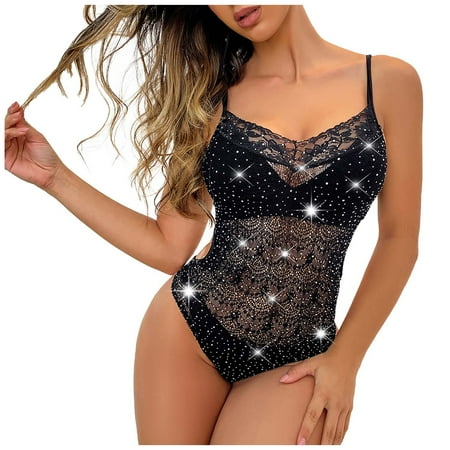 CALAFEBILA 2022 Xmas Gift Sexy Womens Lingerie Fishnet Seamless Mesh Netting Chemise Rhinestones Hollow Out Babydoll Bodysuit Sleepwear
CALAFEBILA 2022 Xmas Gift Sexy Womens Lingerie Fishnet Seamless Mesh Netting Chemise Rhinestones Hollow Out Babydoll Bodysuit Sleepwear