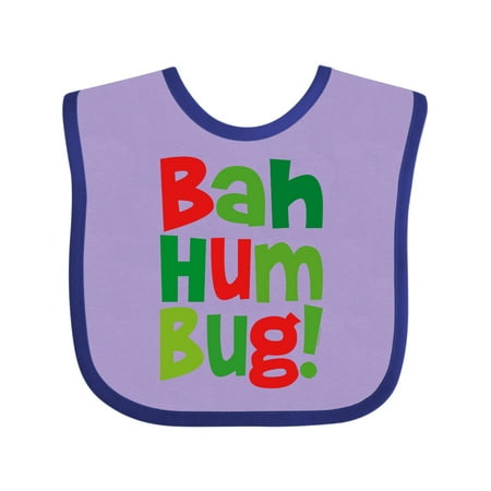 Inktastic Bah Humbug Gift Baby Boy or Baby Girl Bib