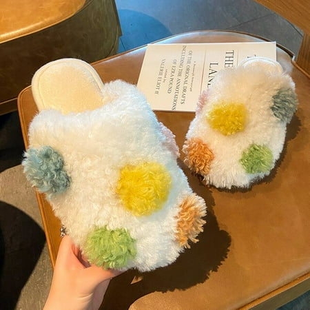 CoCopeaunt Cute plush Womens winter indoor slippers warm plush home Womens slippers autumn and winter shoes home flat floor
CoCopeaunt Cute plush Womens winter indoor slippers warm plush home Womens slippers autumn and winter shoes home flat floor