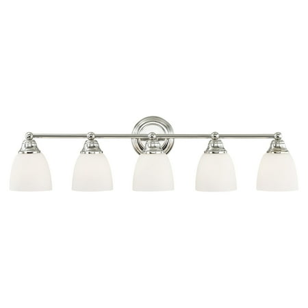 Livex Lighting Somerville 5 Light Bath Vanity
Livex Lighting Somerville 5 Light Bath Vanity