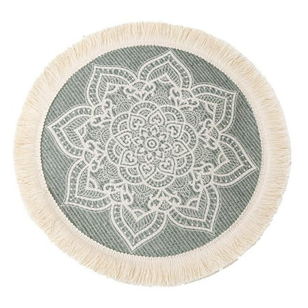 Fovolat Neutral Place Mat for Dining Table|Heat Resistant Neutral Woven Place Mat|Cotton Woven Mandala Tassels Circle Place Mat for Kitchen Dining Wedding Farmhouse
Fovolat Neutral Place Mat for Dining Table|Heat Resistant Neutral Woven Place Mat|Cotton Woven Mandala Tassels Circle Place Mat for Kitchen Dining Wedding Farmhouse