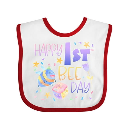 Inktastic Happy 1st Bee Day Cute Bee Birthday Gift Baby Boy or Baby Girl Bib
Inktastic Happy 1st Bee Day Cute Bee Birthday Gift Baby Boy or Baby Girl Bib