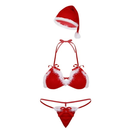 Foaenda Sexy Lingerie for Women | Christmas Bodysuit Lingerie | Christmas Uniform Thong Panties and Bras for Cosplay Party and Night
Foaenda Sexy Lingerie for Women | Christmas Bodysuit Lingerie | Christmas Uniform Thong Panties and Bras for Cosplay Party and Night