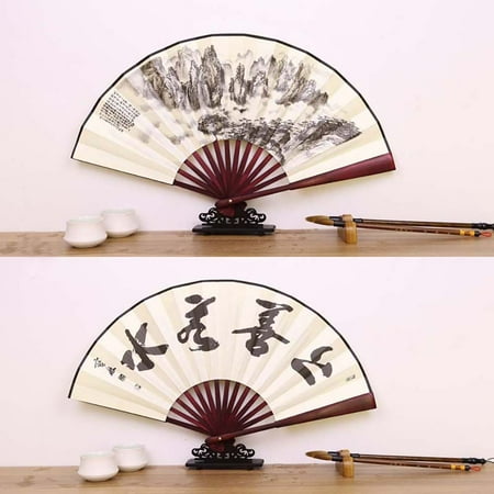 Retro Silk Chinese Style Men Pocket Summer Gift Wedding Party Handle Hand Fan Home Decoration Folding Fan Fan Crafts 3
Retro Silk Chinese Style Men Pocket Summer Gift Wedding Party Handle Hand Fan Home Decoration Folding Fan Fan Crafts 3