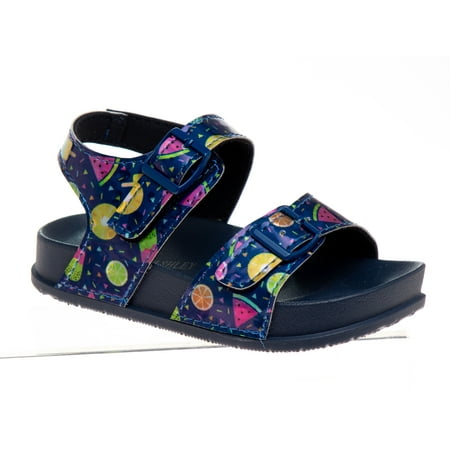 Laura Ashley Girls Holographic Detail Footbed Sandals. (Toddler/Little Kids)
Laura Ashley Girls Holographic Detail Footbed Sandals. (Toddler/Little Kids)