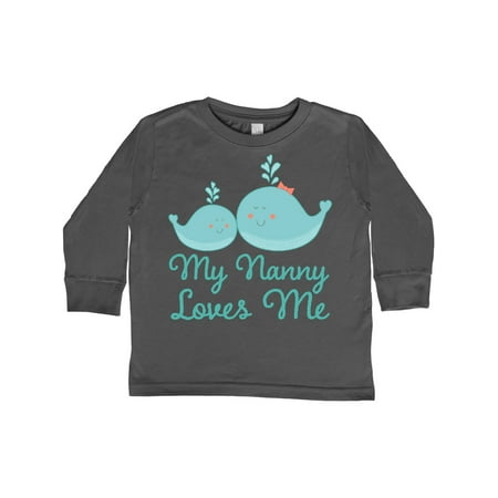 Inktastic Nanny Loves Me Grandchild Whale Gift Toddler Boy or Toddler Girl Long Sleeve T-Shirt
Inktastic Nanny Loves Me Grandchild Whale Gift Toddler Boy or Toddler Girl Long Sleeve T-Shirt