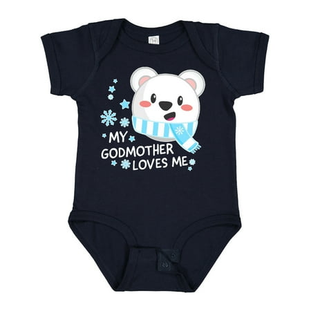 Inktastic My Godmother Loves Me- Polar Bear Gift Baby Boy or Baby Girl Bodysuit
Inktastic My Godmother Loves Me- Polar Bear Gift Baby Boy or Baby Girl Bodysuit