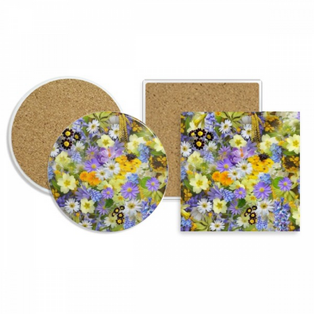 Yellow Blue Flowers Shrubs Coaster Cup Mug Holder Absorbent Stone Cork Base Set
Yellow Blue Flowers Shrubs Coaster Cup Mug Holder Absorbent Stone Cork Base Set