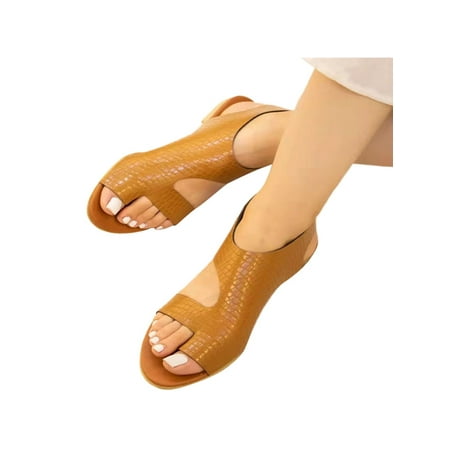 UKAP Ladies Flat Sandals Beach Sandal Toe Ring Flip Flops Casual Shoes Women s Summer Stylish Brown 7.5
UKAP Ladies Flat Sandals Beach Sandal Toe Ring Flip Flops Casual Shoes Women s Summer Stylish Brown 7.5