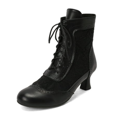 Ediodpoh Foreign Trade Large Size Fall Women s Boots Lace up Thick Heel LACE Boots Western Boots Boots for Women Black 7.5
Ediodpoh Foreign Trade Large Size Fall Women s Boots Lace up Thick Heel LACE Boots Western Boots Boots for Women Black 7.5