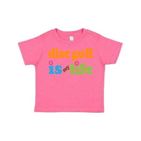 Inktastic Disc Golf is My Life Gift Toddler Boy or Toddler Girl T-Shirt