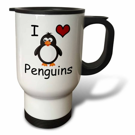 I love penguins 14oz Stainless Steel Travel Mug tm-123042-1