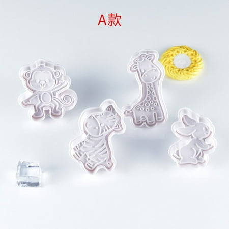 4pcs Dinosaur Animal Cookie Cutter Set Cake Tools Kitchen Baking Tools Christmas Chocolate Cookie Cu
4pcs Dinosaur Animal Cookie Cutter Set Cake Tools Kitchen Baking Tools Christmas Chocolate Cookie Cu