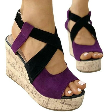 Sandals for Women Wedge Womens Summer Casual Platform Sandals with High Heel Beach Sandals Espadrille Platform
Sandals for Women Wedge Womens Summer Casual Platform Sandals with High Heel Beach Sandals Espadrille Platform