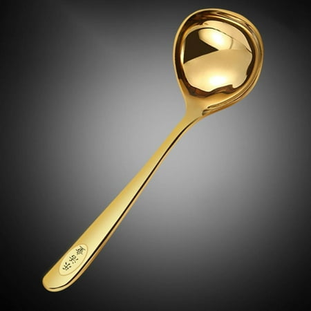 304 Stainless Steel Spoon Long Handle Soup Spoon Round Scoop for Home Kitchen Medium
304 Stainless Steel Spoon Long Handle Soup Spoon Round Scoop for Home Kitchen Medium