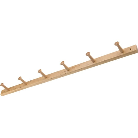 Interdesign iDesign Wood Peg Rack Natural