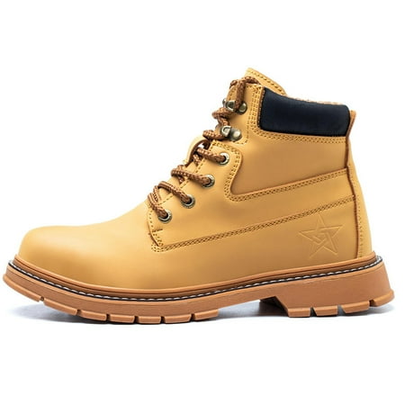 High-top labor protection shoes men s anti-smashing and stab-resistant shoes wear-resistant leather waterproof and wear-resistant protective safety shoes for construction site
High-top labor protection shoes men s anti-smashing and stab-resistant shoes wear-resistant leather waterproof and wear-resistant protective safety shoes for construction site