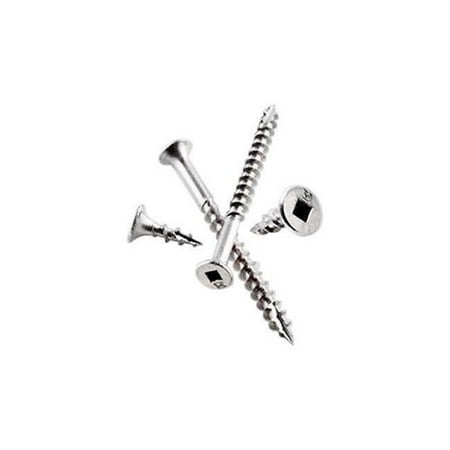No. 8 x 2.5 in. Square Bugle Head Stainless Steel Deck Screws 22 lbs - Pack of 2000
No. 8 x 2.5 in. Square Bugle Head Stainless Steel Deck Screws 22 lbs - Pack of 2000