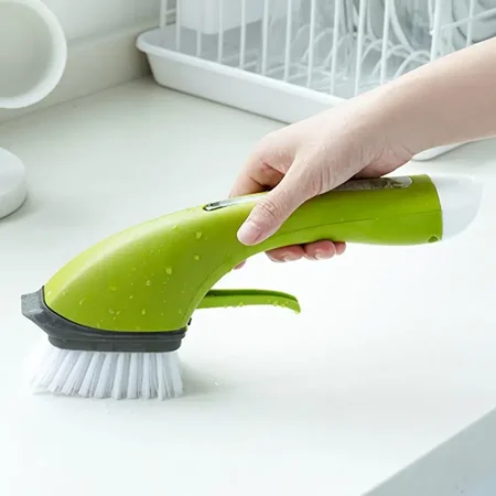 2pcs Water Spray Cleaning Brush Anti-Skid Long Handle Automatic Addition Of Detergent Squeezing Liquid Pot Brush Innovative New Style
2pcs Water Spray Cleaning Brush Anti-Skid Long Handle Automatic Addition Of Detergent Squeezing Liquid Pot Brush Innovative New Style