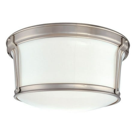 Collection Two Light Flush Mount-Satin Nickel Finish Bailey Street Home 116-Bel-673595
Collection Two Light Flush Mount-Satin Nickel Finish Bailey Street Home 116-Bel-673595
