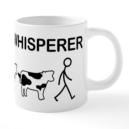 CafePress - Cow Whisperer - Ceramic Mega Mug Holds 20 ounces