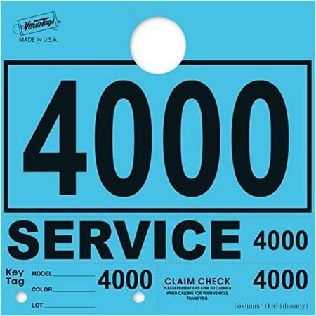 Service Dispatch mbers 78 Sle Mirror Hang s mbered (Blue 4000-4999)