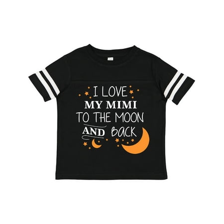 Inktastic I Love My Mimi to the Moon and Back Gift Toddler Boy or Toddler Girl T-Shirt