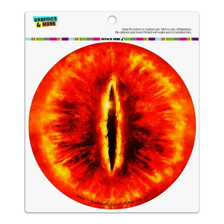 Lord of the Rings Eye of Sauron Automotive Car Refrigerator Locker Vinyl Circle Magnet
Lord of the Rings Eye of Sauron Automotive Car Refrigerator Locker Vinyl Circle Magnet