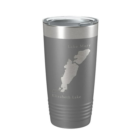 Lakes Mary & Elizabeth Map Tumbler Travel Mug Insulated Laser Engraved Coffee Cup Illinois Wisconsin 20 oz Dark Gray
Lakes Mary & Elizabeth Map Tumbler Travel Mug Insulated Laser Engraved Coffee Cup Illinois Wisconsin 20 oz Dark Gray