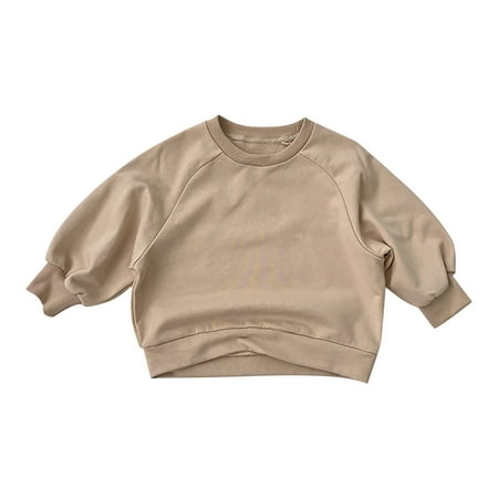 Toddler Kids Baby Boys Girls Basic Crewneck Pullover Sweatshirt Children s Solid Coat Tops
Toddler Kids Baby Boys Girls Basic Crewneck Pullover Sweatshirt Children s Solid Coat Tops