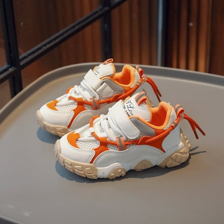 TOWED22 Baby Walking Shoes Fashion All Seasons Children Sports Shoes Boys And Girls Run Thick Sole Non Slip Toddler Girl Sneaker Orange
TOWED22 Baby Walking Shoes Fashion All Seasons Children Sports Shoes Boys And Girls Run Thick Sole Non Slip Toddler Girl Sneaker Orange