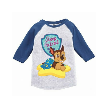 Paw Patrol Chase Toddler Raglan Long Sleeve Shirts - 3 4 5 Years Old - Sleep Patrol Tshirt Paw Patrol Tee
Paw Patrol Chase Toddler Raglan Long Sleeve Shirts - 3 4 5 Years Old - Sleep Patrol Tshirt Paw Patrol Tee