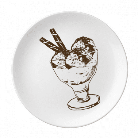 Brown Chocolate Bar Ice Glass Ball Plate Decorative Porcelain Salver Tableware Dinner Dish
Brown Chocolate Bar Ice Glass Ball Plate Decorative Porcelain Salver Tableware Dinner Dish
