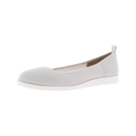 LifeStride Womens Ziggy Mesh Slip On Ballet Flats